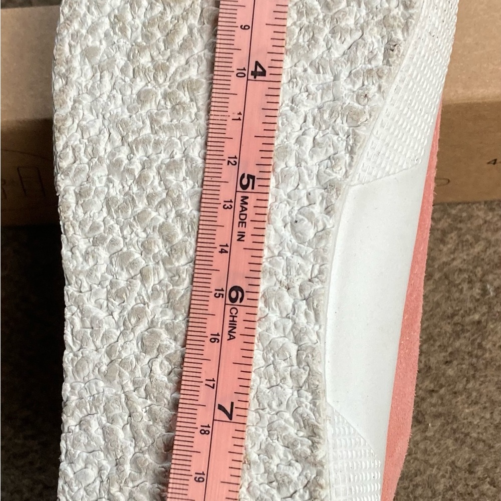 Genuine Suede Rose Pink Superga Cory Classic 7.5 - Picture 6 of 10
